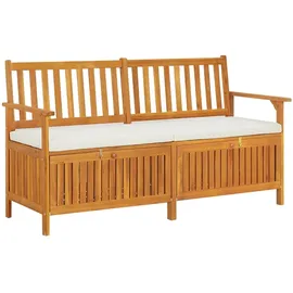 vidaXL Truhenbank 148 x 56 x 43 cm Braun