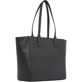 Tommy Hilfiger Th Soft Logotape Tote Bag Black