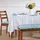 Homescapes Bankauflage 108 x 42 x 5 cm blau-weiß gestreift 2 St.
