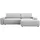 Home Affaire Eckcouch Cord 2-Sitzer Grau