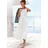 Buffalo Spitzenkleid Kleid Weiß 36