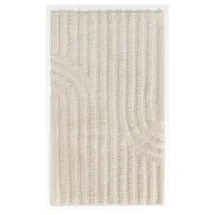 CASANOVA Badematte MINORI Cremeweiß 70 x 120 cm