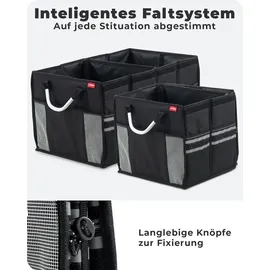 Achilles Strong-Box Robuste Auto-Faltbox mit stabilem Deckel, Kofferraum-Box