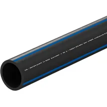 stabilo-sanitär PE100HD Trinkwasserrohr 3/4 Zoll 25 m Schwarz