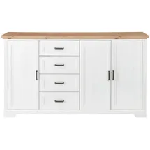 Landscape Sideboard 182 x 102 x 41 cm Weiß