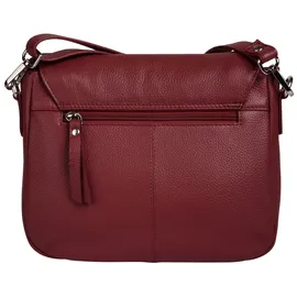 Bruno Banani SAMEA Umhängetasche Leder Bordeaux