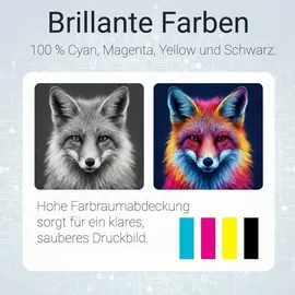 Druckerparadies 405XL Druckerpatronen 4er Multipack kompatibel für Epson Nr.405 405XL Epson Workforce Pro WF-3820DWF, Pro WF-3825DWF, Pr