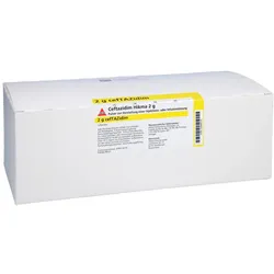 CEFTAZIDIM Hikma 2 g Pulver z.Her.e.Inj.o.Inf.Lsg. 10 St