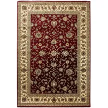 KADIMA DESIGN Kurzflorteppich, TANNHEIM, orientalisch, aus Polypropylen, Rot, 300 x 400 cm
