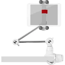 Nedis Tablet-Ständer Universal Interaktiv Weiß/Silber