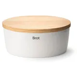 Continenta Brottopf weiß 36x23x15,5 cm