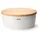 Continenta Brottopf oval mit Holzdeckel 36x23x15,5 cm