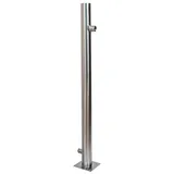 Köhko Wassersäule 650 mm Edelstahl silberfarben