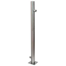 Köhko Wassersäule 650 mm Edelstahl silberfarben
