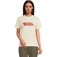 Fjällräven Damen Logo Tee W Chalk White, M