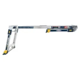 WERNER 79023 Verstellbare Pro Arbeitsbühne Work & Access, Silber, Einheitsgröße - Silber