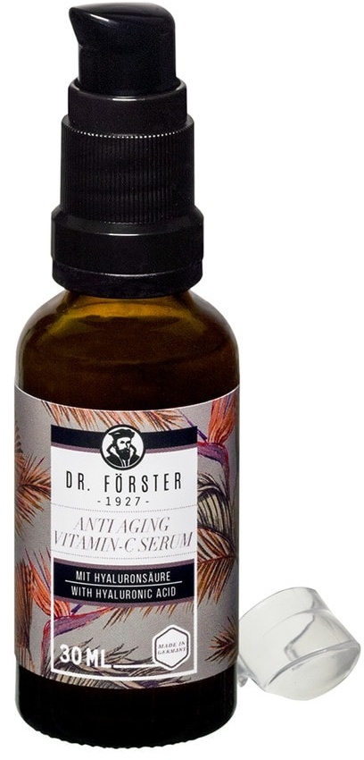 Dr. Förster Anti Aging Vitamin-C Serum mit Hyaluronsäure Anti-Aging Gesichtsserum 30 ml