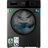 Cecotec Waschmaschine 7 kg Frontlader Bolero Dresscode 7410 Inverter Steel A. 1850W, 1200 U/min einstellbar, 16 Programme, Inverter Plus Motor, Niedriger Verbrauch, Dampf, Kleidung sterilisieren