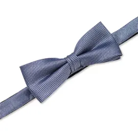 Monti Fliege (2er Set) (Set, 2-tlg) Reine Seide, Fliege mit passendem Einstecktuch blau