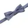 Monti Fliege (2er Set) (Set, 2-tlg) Reine Seide, Fliege mit passendem Einstecktuch blau