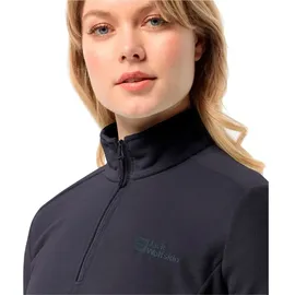Jack Wolfskin Taunus HZ W Fleecepullover grau M