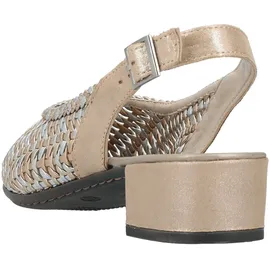 Rieker Slingpumps in silber, | Gr.: 38