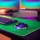 uRage Greenscreen 250 Desk-Mat”,