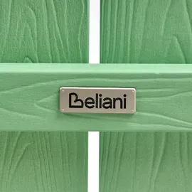 Beliani Adirondack 125 cm Hellgrün