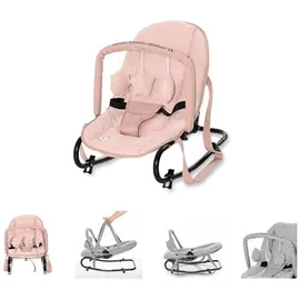 Lorelli Babywippe Eliza Luxe verstellbare Rückenlehne, Spielbogen, Tragegriffe rosa