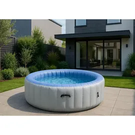 MCW MCW-N97 Ø 180 x 63 cm rund Grau-Blau