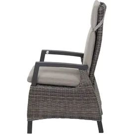 Siena Garden Garten-Essgruppe SIENA GARDEN "Corido", grau (antharzit, grau, grau, anthrazit), Aluminium, Sitzmöbel-Sets, Aluminium, verstellbar, ausziehbar, geeignet für 6 bis 8 Personen