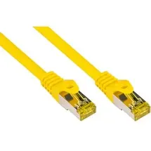 Good Connections GC 8070R-100Y, - Patchkabel - gelb, 10 m