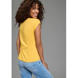 Boyens Buchverlag Boysen's T-Shirt in vielen Farben & großen Größen Kurzarm, unifarben, Rundhals, für Freizeit und Alltag gelb 50 (XL)