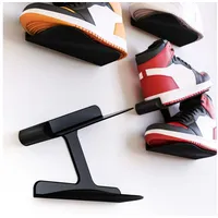 Mobilefox Sneaker Wandhalterung Schuh Regal Schwebend Wandhalter Schuhablage Display