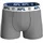 NFL Boxershorts 3er Pack Blau / Grau / Schwarz M