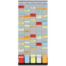 Franken Kartentafel 31,5 x 78 cm grau