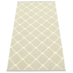 pappelina Rex Outdoor-Teppich - seegras / vanille 70 x 160cm