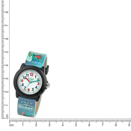 Scout Crystal 280305044 Gehäusefarbe türkis Silikonarmband Grün