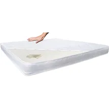 Matratzen Perfekt Viscotopper TOKIO 100 x 200 cm weiß