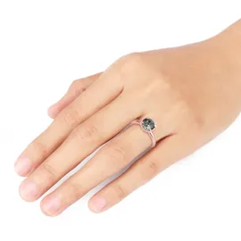 Elli Ring rosegold | grau 52