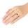 Elli Ring rosegold | grau 52