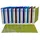 Rapesco DIN A4 25 mm Blau/Grün/Pink/Lila/Transparent 10 St.