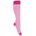 Ringelkniestrümpfe 1 Paar Rosa/Weiß 39-42