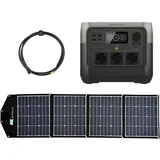 ECOFLOW River 2 0% MwSt §12 III UstG Pro 768Wh Portable Powerstation mit 180W So...