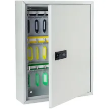 HMF Schlüsselkasten mit Zahlencode 35 x 27 x 8 cm Lichtgrau