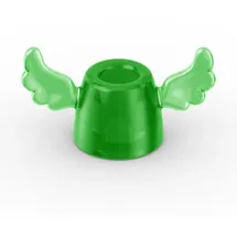 Koziol Zahnbürstenhalter Transparent Grün