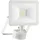 ELRO LED Flutlichtstrahler Aluminium, Glas, Metall 10 W inkl. Bewegungsmelder  IP54 weiß