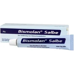 Bismolan Salbe zur Linderung von Hämorrhoidalleiden