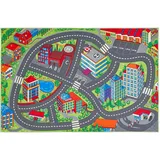 Kinder-Spielteppich - Autobahn - 100x150 cm