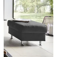 Home Affaire Hocker Cardoso mit Stauraum 58 x 47 x 58 cm Grau